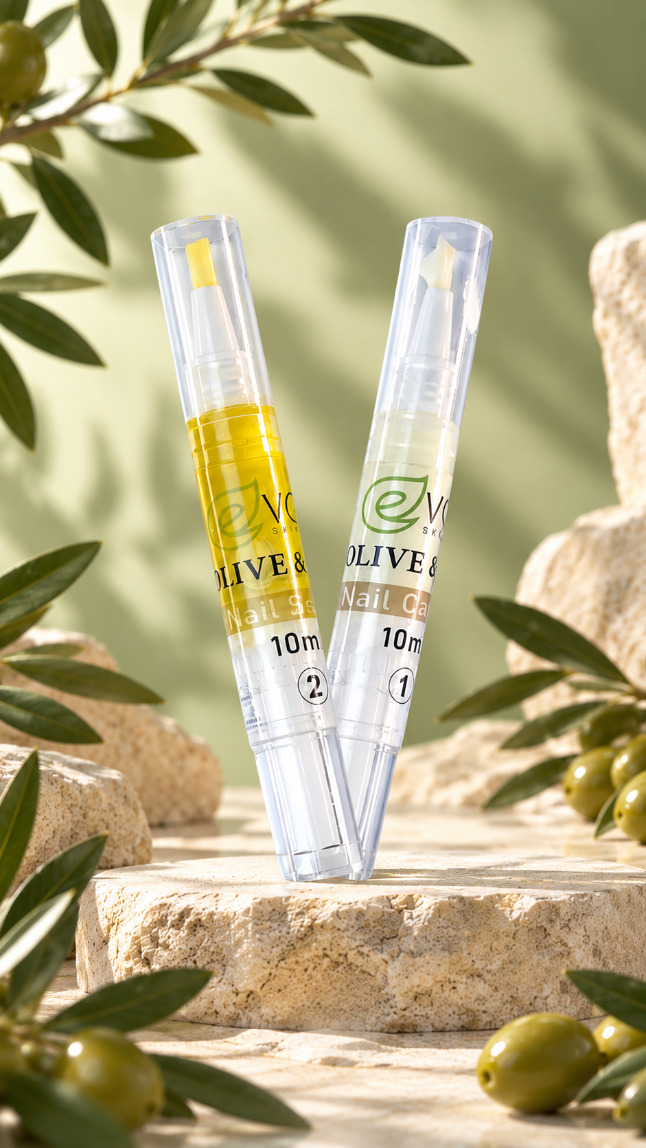منتج تقوية الأظافر - Evora Nail Care - قلمين